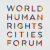 Besuch des World Human Rights Cities Forum 2024